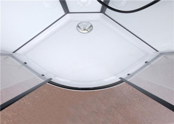 Free Standing Quadrant Shower Cubicles With Transparent Tempered Glass Fixed Panel