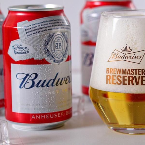 Beverage Budweis Round 330ml Aluminum Cans For Beer BPA Free