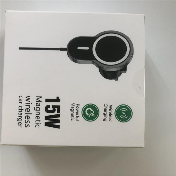 10W 15W Fast Magnetic Wireless Charger Qi Smart Acrylic Aluminum alloy For IPhone