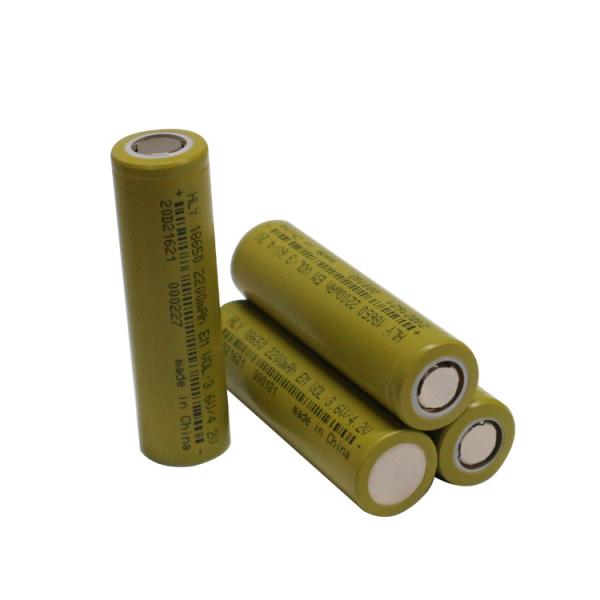 FCC Solar 18650 2200MAh Lithium Ion Rechargeable Batteries For Garden Lights