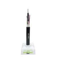 Câble optique en aluminium aérien 2-288cores TUV RoHS de fibre du noyau FTTH de bande de conduit