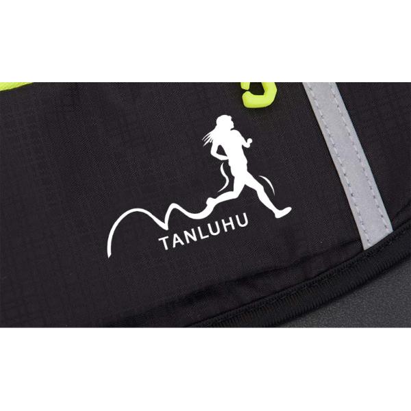 Nylon Outdoor Sports Running Jog Waist Bag Waterproof Phone Waist Belt Pack Fitness Elastic Fanny Pack