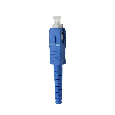 virola da palavra simples 2.5mm do único modo do PC do conector da fibra ótica do SC UPC do OEM de 2mm