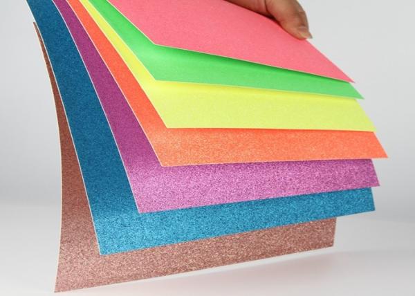 Colourful Masking Self Adhesive Glitter Paper Christmas / Wedding Decoration