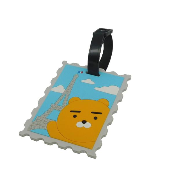 PVC Acrylic Cute Luggage Tag Anime Character Display Customized Size