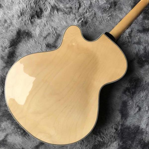 2020 New Godin Style Model Custom Grand 5th Avenue Jazz Electric Guitar in Natural