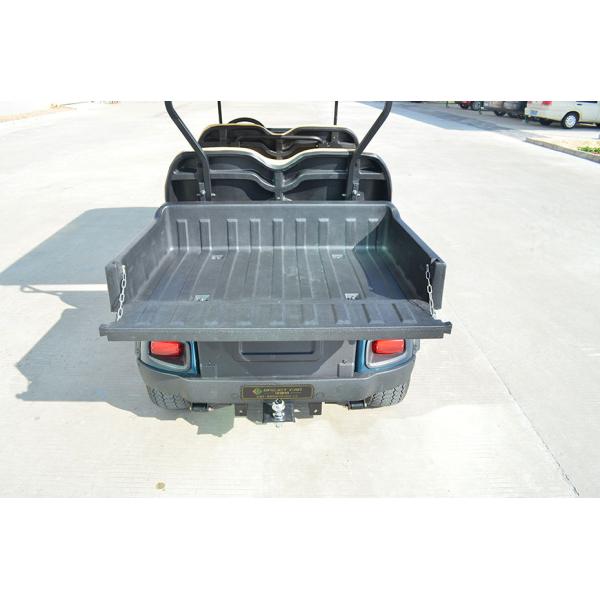 Multipurpose Red Color 48V Curtis Controller Electric Golf Club Cart With 6 Seats