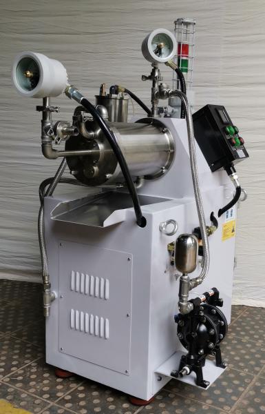 7.5kw Small Bead Grinder 0.3mm Chemical Liquid Bead Mill Grinding