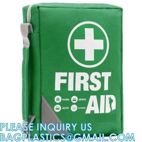 Medical Supplies Compact First Aid Bag Portable Survival Emergency Kids School Family Home First Aid Kit