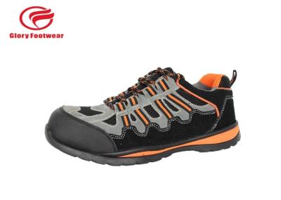 Mesh Upper Fashionable Low Cut Steel Toe Sneakers Athletic Style With Soft Sole