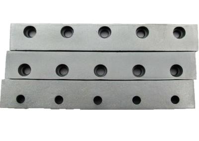 Vários planos do carboneto de tungstênio das dimensões com resistência alta do desgaste/impacto