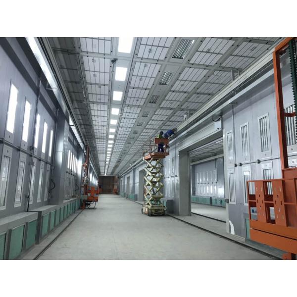 Automatic Liquid  2.5m Min 60 Micron Industrial Paint Lines