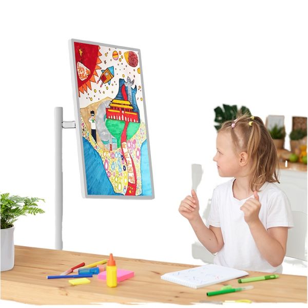 27 Inch Full HD Kiosk Touch Screen Desktop Stand Smart Interactive Display Screen Digital Signage and Displays