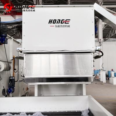 Auto Bale Opener Machine , 1100mm Nonwoven Fabric Machine For Pillow Flling