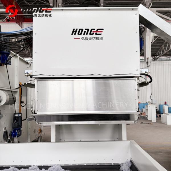 Commande PLC machine d'ouverture automatique de balles 1100 mm pour le revêtement / machine textile