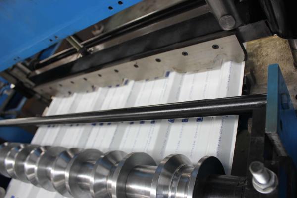 7.5KW Single Layer Roll Forming Machine 18m/min 3.5T Roof Panel