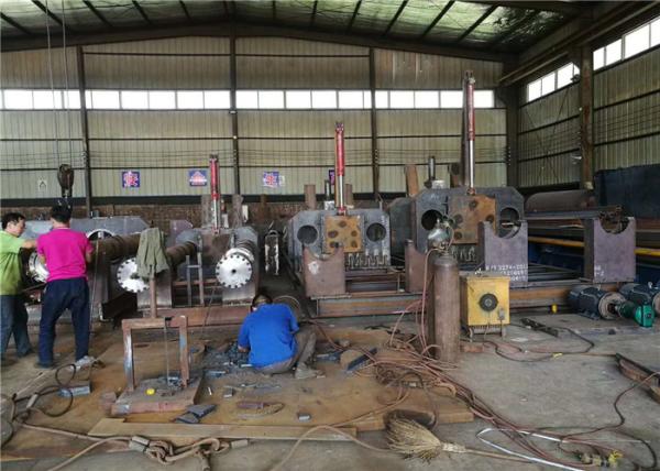 90 Degree Stainless Steel Elbow Making Machine , Elbow Hot Forming Machine HYW