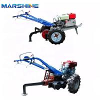 Conception de treuil de tracteur à marche à double tambour à quatre vitesses avec élévateur de moteur diesel