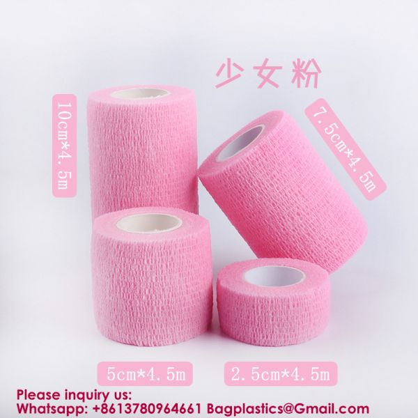 Kinesiology Tape Sports Bandage Medical Tapes Tape Kinesiology Tapes Sport Tapes Self-Adhesive Bandage Elastic Adhesive Bandage Elastic Bandage Medical Dressing Roll Wound Plaster Adhesive Patch