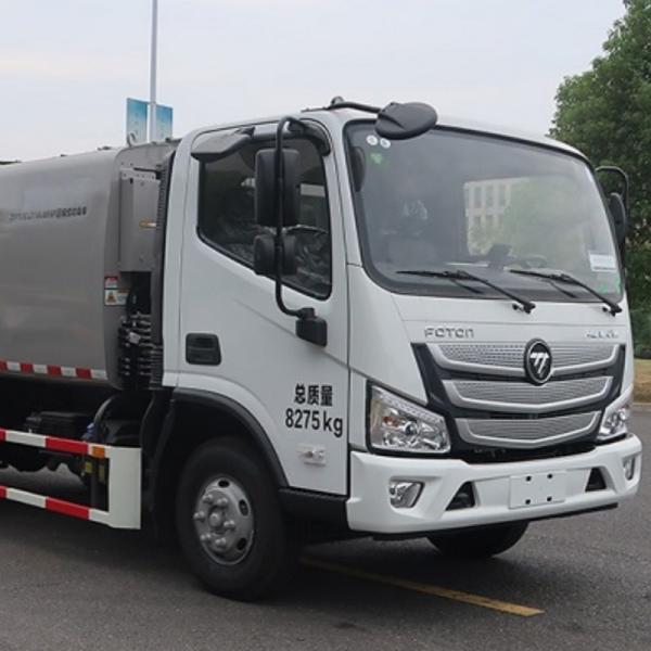 8200KG Urban Sanitation Garbage Compactor Truck With F2.8NS6B156 Engine