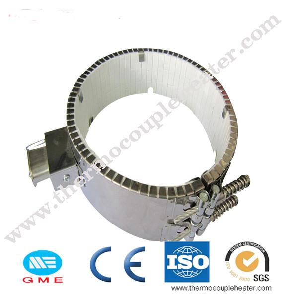 Calefator de faixa de aço inoxidável bonde de mica do elemento de aquecimento para a extrusora