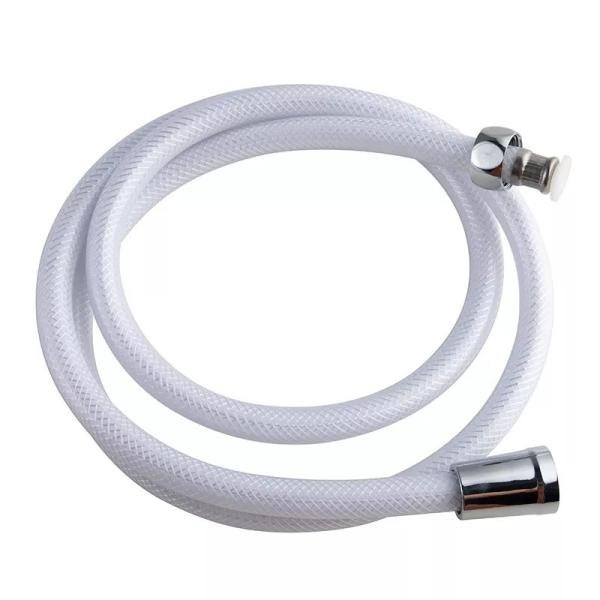 Le tuyau de douche en PVC blanc souple est de style moderne et pour les accessoires de salle de bain