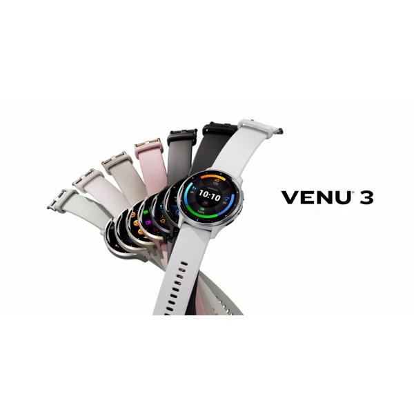 Garmin Venu® 3 Equipo de apoyo a tierra de aeronaves Fitness Salud Reloj inteligente a prueba de agua