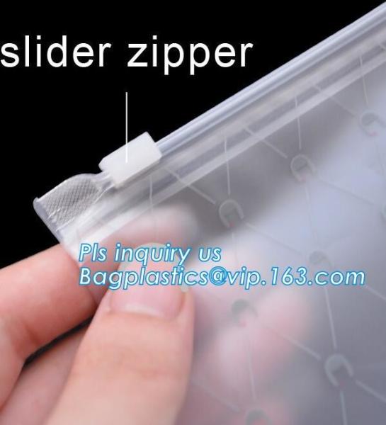standar stand up zipper packaging food automatic slider zipper bag making machine, Plastic Zip Lock Zipper Head Runner