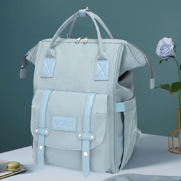 Backpack Travelling Bags Solid Color Mommy and baby Waterproof Portable large backpack