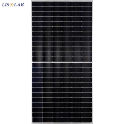 182mmx182mm Half Cell Rigid Solar Panels Fuse Rating 20A 550W Mono Solar Panel