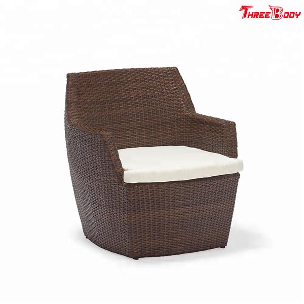 Comfortable Rattan Outdoor Wicker Sofa , 4 Seater Outdoor Patio Sofa High Grade