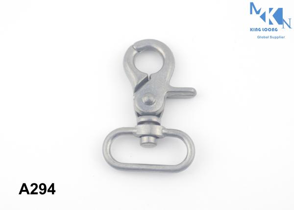 Metal Swivel Eye Bolt Bag Snap Hook Laser , Engrave Customized Logo