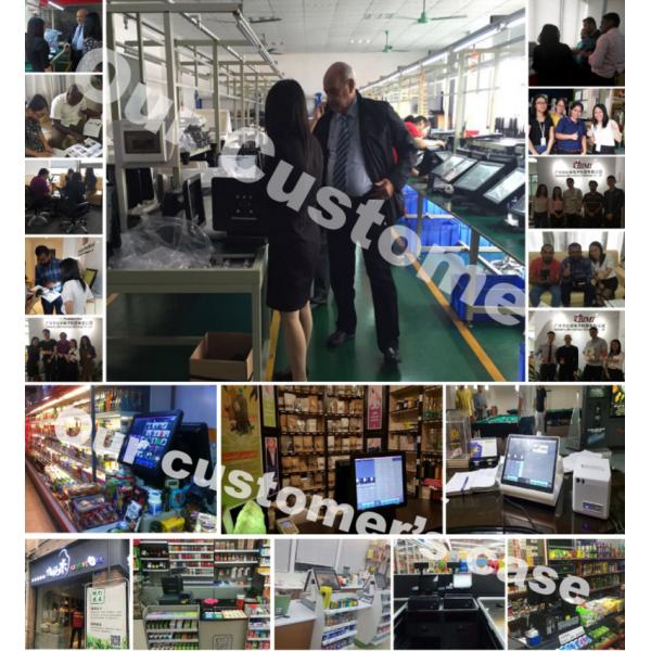 Windows 7/10 ОС I5 15-дюймовый All in One Breeze сенсорный экран POS PC/ TPV System Черный