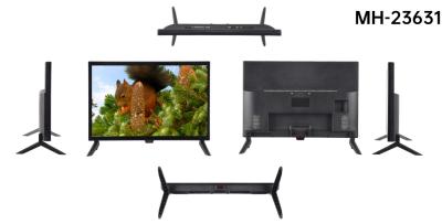 High Configuration 23.6 Inch Small LCD TV For Home Theater And Restaurants