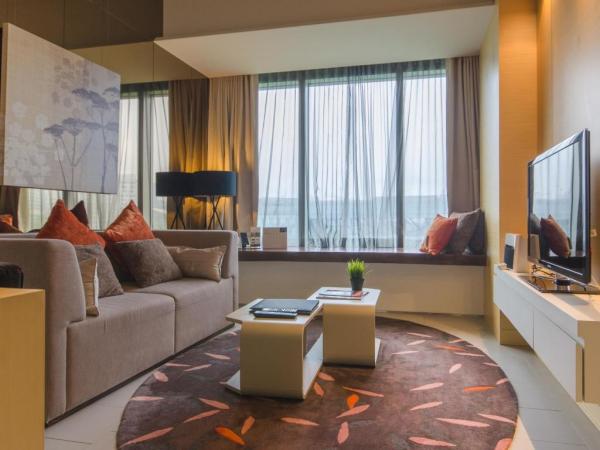 Oak laminate wood furniture for Hotel bedroom set by Writing desk in stainless steel legs with Wardrobe clost cabinets