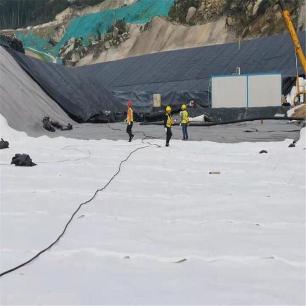 Roadbed HDPE/PP 3D Geo Composite Drainage Net with Excellent Liquid Permeability