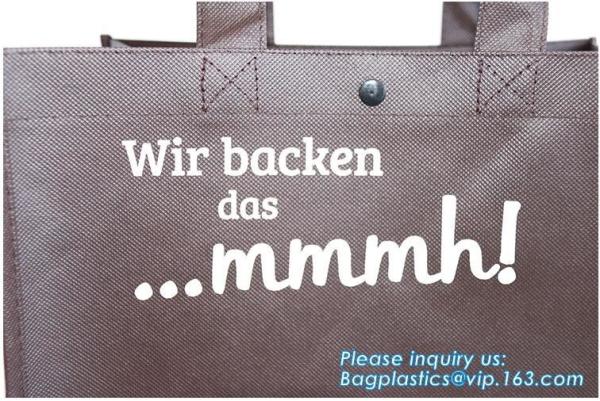 Laminated black pp non woven bag,matt lamination non woven tote bag, Wholesale Promotional High Quality Non Woven Bags