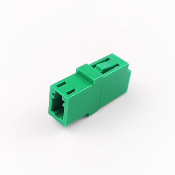 Placa de adaptador de fibra óptica LC APC padrão/simplex sem orelhas para ligação de fibra óptica