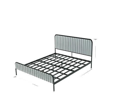 1800*1800*2000 Fashion Design Single Queen King Size Bed Frame with Aluminium Profile