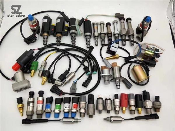 E320B E325 Excavator Engine Model 1554652 Diesel Engine Spare Parts Shut Down Solenoid Stop Solenoid Valve for Supply