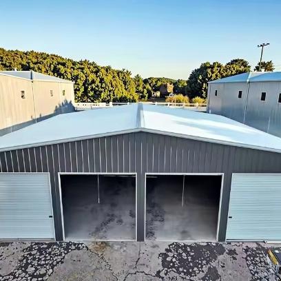 Construcción de estructuras industriales modernas de acero Taller de acero para uso en almacenes