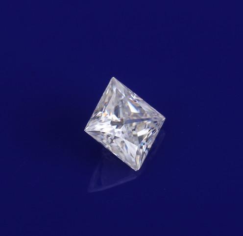 DEF Color Diamond Moissanite Clear White Lab Created Diamonds 9mm Princess Cut