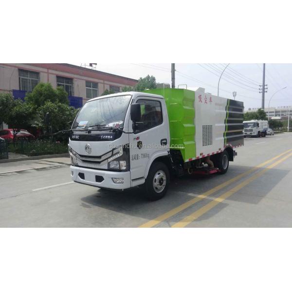 Pure Electric 4*2 Dongfeng Meters Vacuum Truck Road Sweeper Street Dust Cleaning Truck City Sanitation Vehicle