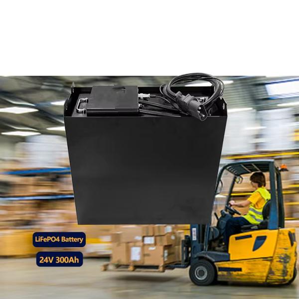 Lithium 300Ah 24V Forklift Flt Battery Fast Charge LiFePO4 Lift Truck Battery