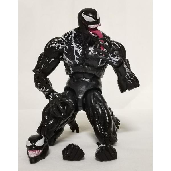 20cm Fantastic Spider Man Venom 2 Movies Vampire Gwen Miles Super Mobile Model 7-inch Gift