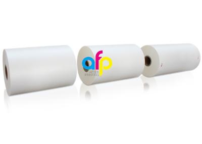 Plastic BOPP Matte Lamination Film For Hot Laminating 1 / 3 Inch Paper Core