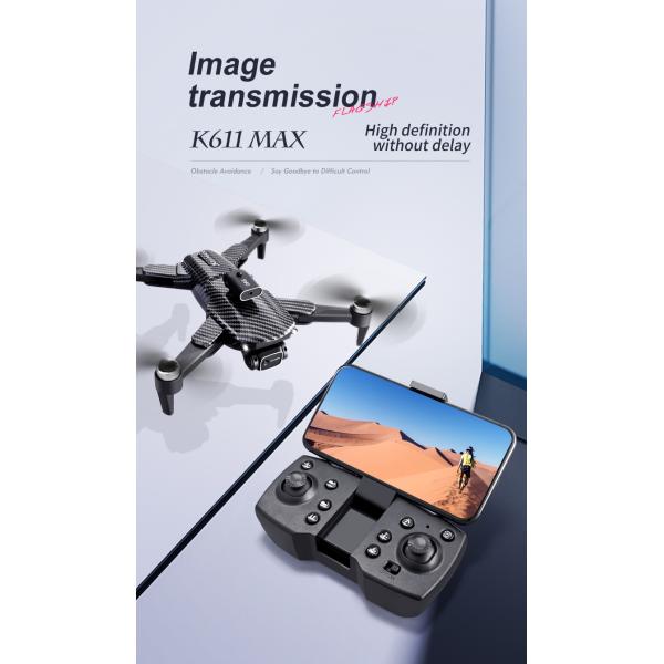 Складчивый аэрофотограф Квадкоптер K818 Max Mini Drone с 4k HD камерой Smart Brushless Motor и препятствиями