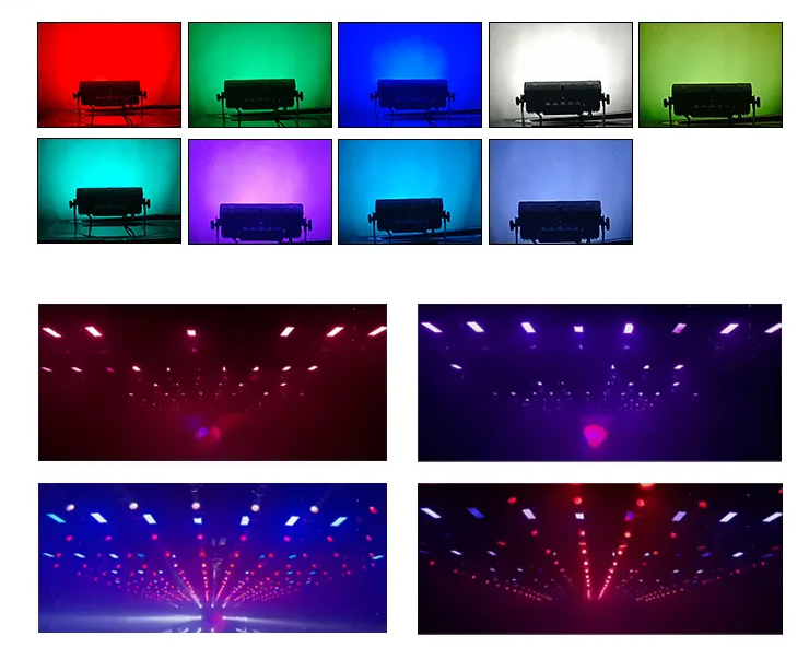 100 Вт DMX 912PCS Теплый белый 3CH Бицветный светодиодный видео Soft Light для диджея