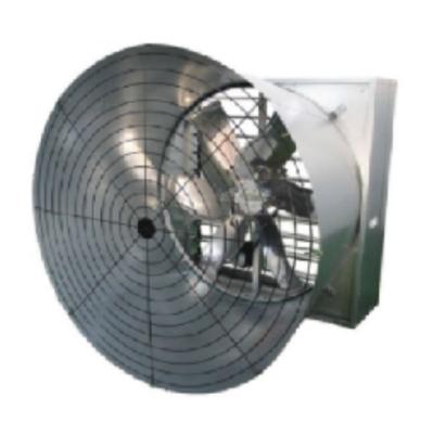 Ventiladores de ventilação de gado de armação galvanizada de 1100 W