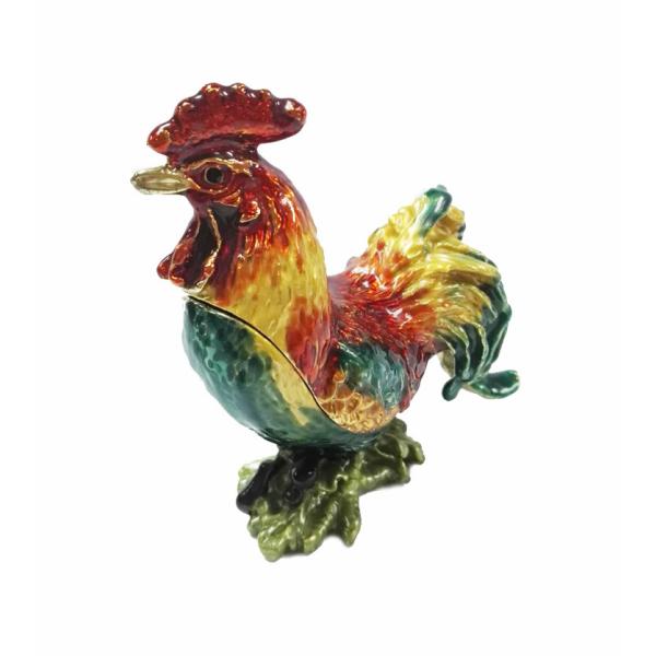 Jewlery packaging box rooster shape jewelry box rooster style jewelry box